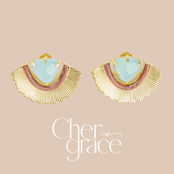 CHER & GRACE - Afrin Earrings