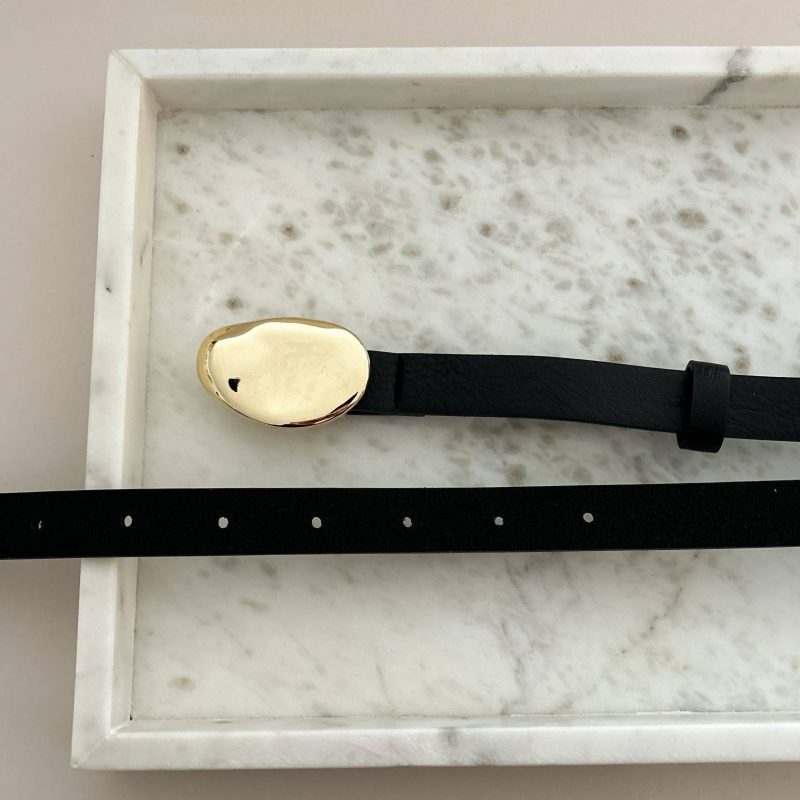 BELT - Kayla Pebble Stud Belt